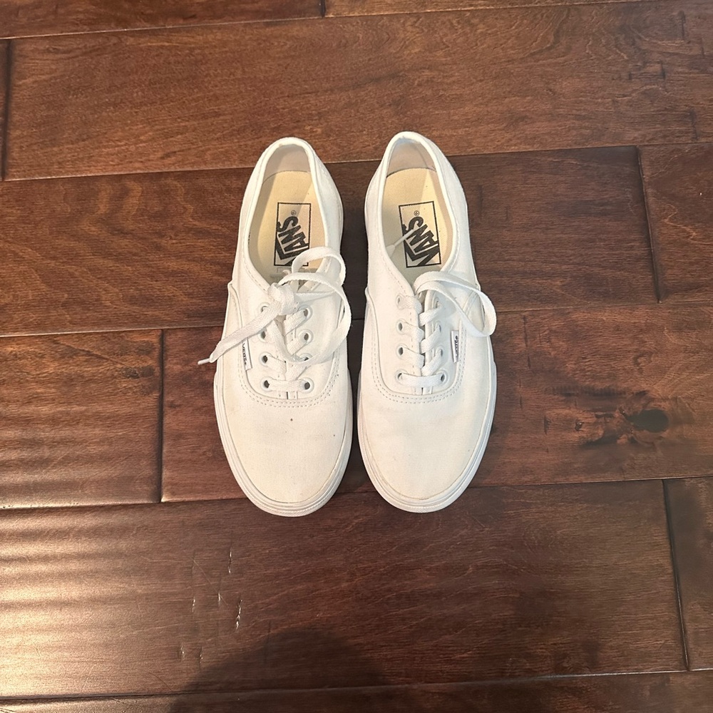 Vans Unisex Classic White Sneakers